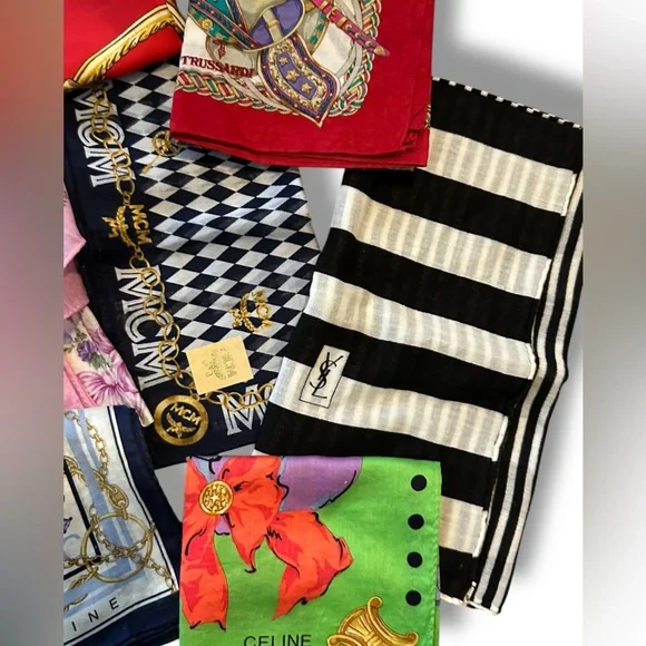 👹🧡👹 LUXURY SCARF OR HANDKERCHIEF SHOWDOWN 👹🧡👹 GRAB SOME LUXURY FOR LESS! PROMO - Picture 11 of 14